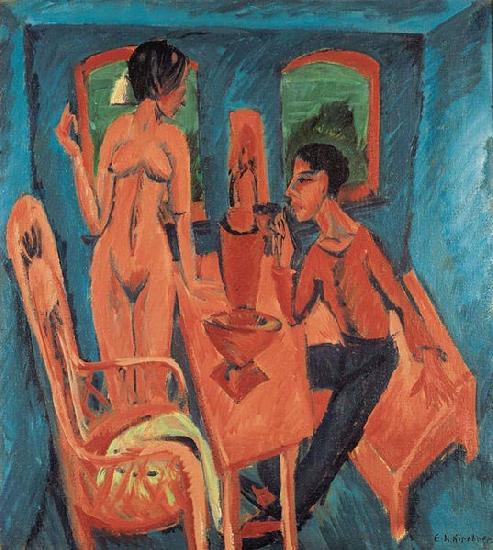 Ernst Ludwig Kirchner Tower Room, Fehmarn oil painting image